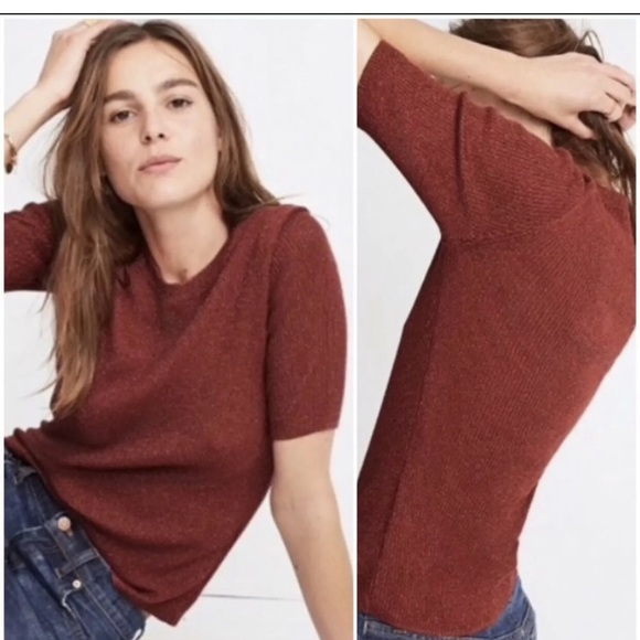 Madewell Evening Sparkle sweater NWT - Picture 6 of 7
